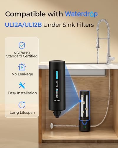 Waterdrop FUL12 Water Filter Replacement for Waterdrop UL12A/UL12B - Image 3