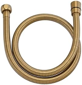 23 Inches 304 Stainless Steel Shower Hose Extra Short Gold by JASYA