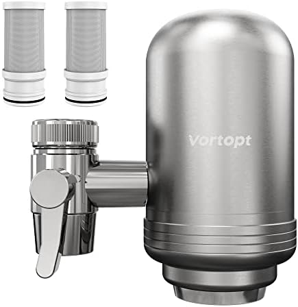 Vortopt Faucet Water Filter for Sink, NSF Certified Reduces Chlorine. by Vortopt