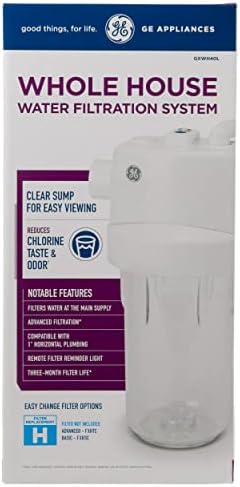 GE Whole House Water Filtration System & Filters | Reduces Sediment, Rust & More | Install Kit & Accessories Included | GXWH40L, FXHSC - Image 7