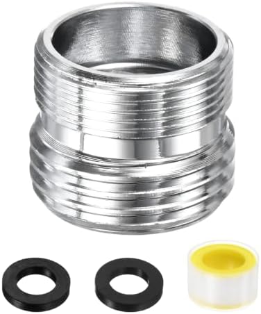 M METERXITY 1-Pack Faucet Adapter, M20 Male to G1/2 Male, for Kitchen by MMETERXITY