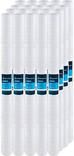 SpiroPure SP-CW5-40 40x2.5 5 Micron Sediment Water Filter SWC-25-4005, 20PK by SpiroPure