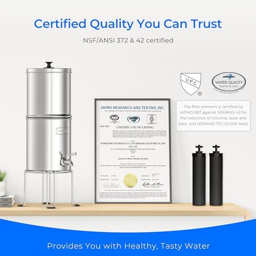 Waterdrop TK-AB-FS Gravity Water Filter System, with Silver Ions Filtration - Image 6