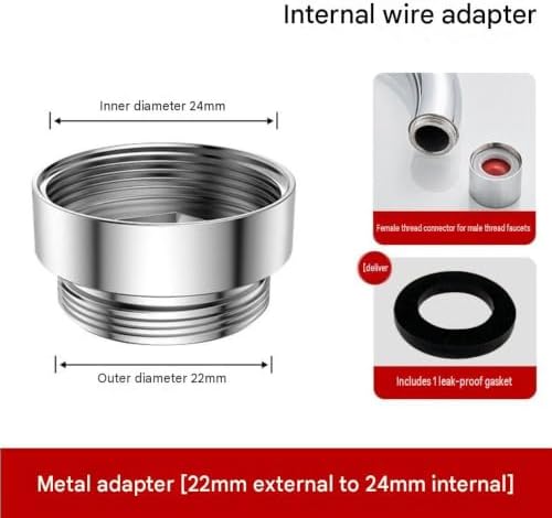 Faucet Adapter for Sink Aerator Water Filter Purifier Connector (5,22 Outside 28 Inside) - Image 7