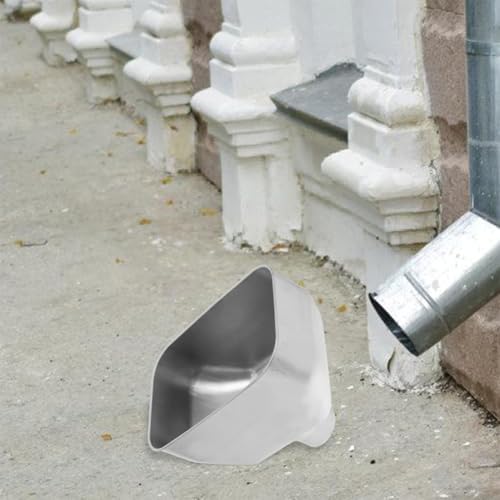 Stainless Steel Rain Gutter Nozzle, 7.3cm Downspout Filter - Image 6