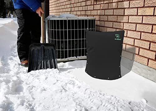Pro Insulated Pouch - Backflow Insulation Cover for Winter Freeze Protection, Black, 20’’W x 25’’H - Measure Before Purchase - Image 3