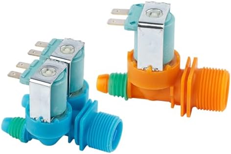 2 Pack Cold & Hot Water Inlet Valve Compatible with Samsung Washing Machine by biteyued