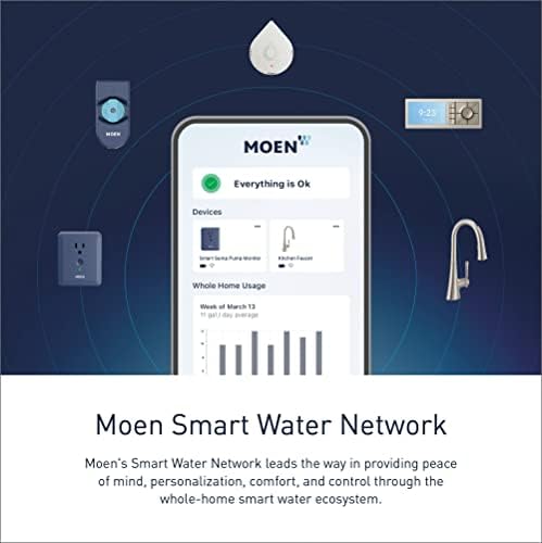 Moen 7565EVBLS Align Smart Faucet Touchless Pull Down Sprayer Kitchen Faucet with Voice Control and Power Boost, Spot Resist Black Stainless - Image 6