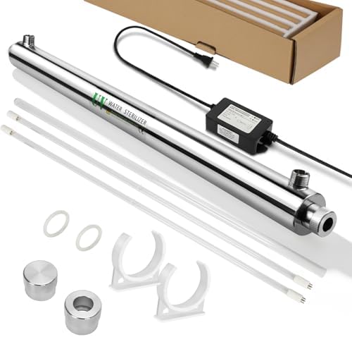 UV Water Filter Whole House, 3/4" MNPT 55W for Water Purification by Unknown