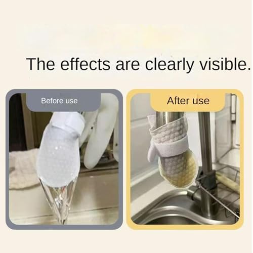 100 Pack High Density Faucet Filter, Splash Proof Cotton Pouch Kit,Water Filter Bag with Sediment Barrier, Fine Fiber Mesh Purifier, Water Clean Guard with Compact Style, Kitchen Accessories for Home - Image 5
