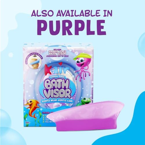 Kair Bath Visor for Babies, Silicone Air Cushioned Shower Cap for kids, Shower Water Guard for 1-9 Years Children bath and Toddler Bath (Head Circumference Greater Than 15 Inches) - Image 6