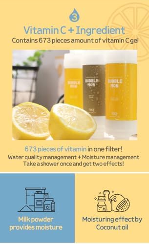 [Compatible for any shower head] Vitamin C Shower Filter,Hard Water Softener,Chlorine Free, Remove Contaminants,Skin Moisturizing,AromaTherapy,Easy Installation,Healthy Skin & Hair,Made in Korea - Image 4