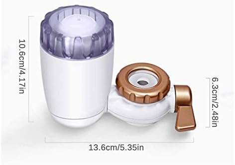 Tap Water Filter System Water Purifier Filtration Reduce Lead Chlorine BPA Free Fits Most Standard Faucets (4 Filter Included) - Image 2