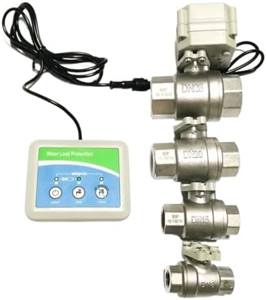 HEXEH Smart Water Leakage Alarm Device with DN15 Stainless Electric Valve, 3VDC Battery Drive Shut Off Valve When Leaking - Image 5