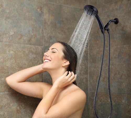 G-Promise Shower Head with Metal Shower Holder and Long Hose - Image 7