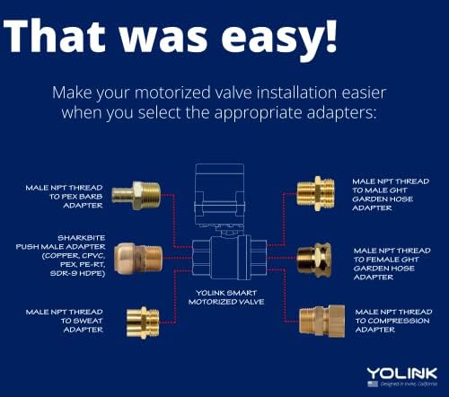 YoLink Water Shutoff Kit: 1.5" Stainless Ball Valve + X3 Valve Controller - Image 4