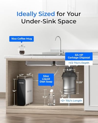 Waterdrop TSU-WB 0.01μm Ultra-Filtration Under Sink Water Filter System - Image 5