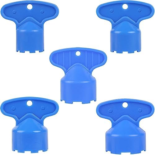BOETOADG 5 Pcs Faucet Aerator Key Removal Wrench Tool with 5 Sizes M16.5, M18.5, M21.5, M22.5, M24 Recessed Aerator Key Sink Aerator Wrench for Bathroom Kitchen Sink Faucet Aerator Removal Tool by BOETOADG