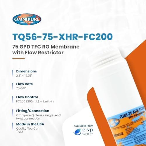 Omnipure 75 GPD Encapsulated TFC RO Membrane TQ56-75-XHR-FC200 - Image 3