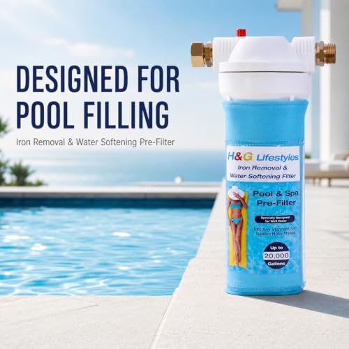 H&G lifestyles Hose Filter for Filling Pool,Iron Filter for Garden Hose - Image 2