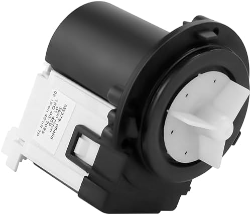 4681EA2001T Washer Drain Pump Assembly Fit for L-G & Ken-more Washer Drain Pump OEM Motor Replaces AP5328388, 4681EA1007G, 2003273, 4681EA1007D by MIFLUS by MIFLUS