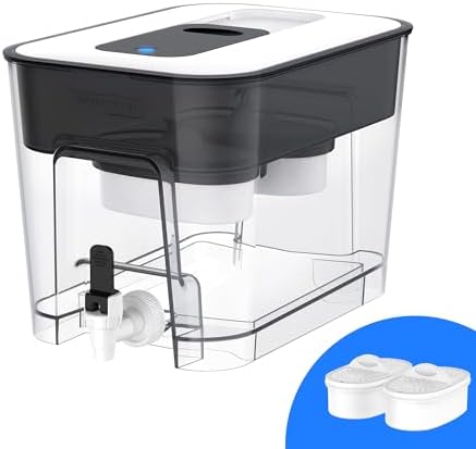 Waterdrop WFD-22L-DF Water Filter Dispenser, 40-Cup Water Purifier, Black by Waterdrop