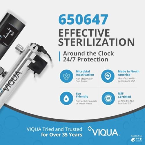 VIQUA PRO10 UV System 650647, 10 GPM Point-of-Entry Ultraviolet - Image 2