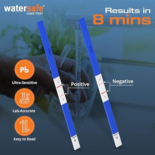 Watersafe® Lead in Drinking Water Test Kit – EPA-Compliant & Lab-Verified 8-Minute Detection Below 5 PPB – Easy & Accurate DIY Home Testing for Tap & Well Water - 4 Pack - Image 4