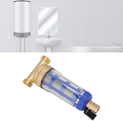 Whole House Spin Down Sediment Water Filter with Anti Dezincification Copper Head and Stainless Steel Mesh High Accuracy Prefilter for Home System - Image 7