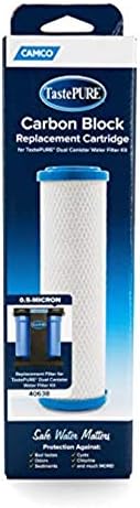 Camco Evo X2 0.5-Micron Carbon Block RV Water Filter Replacement Cartridge - Compatible with Evo X2 & Evo X3 Premium RV Water Filter Kits - Removes Sediment & Particles & Reduces Chlorine (40638) - Image 4