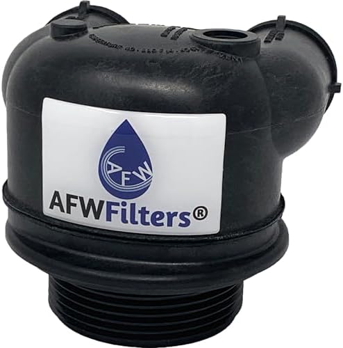 FLEX LINE ADAPTER INCLUDED-AFWFilters Built Fleck 5600SXT 48,000 Grain Water Softener with Upflow Carbon Filter (10% Resin with Carbon) - Image 5