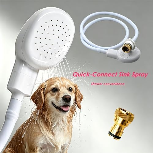3.28Ft Quick-Connect Sink Spray Rubber Hose,Sink Hose Attachment for Faucet - Image 4
