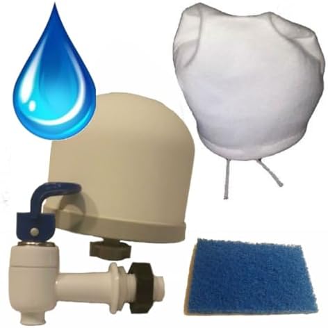 Gravity Water Filter Kit for DIY Purifier, Includes .2 Micron Ceramic Filter, Pre Filter, Dispenser, and Instructions by SHTFandGO by SHTFandGO