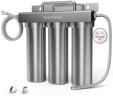 Waterdrop TST-UF 0.01μm Ultra-Filtration Under Sink Water Filter System by Waterdrop