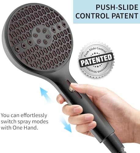 Handheld Shower Head High Pressure, 9-Mode with Pause Mode & Power Wash - Image 2