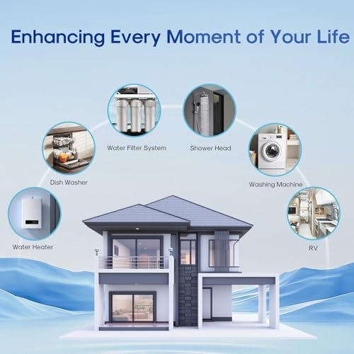 ICEPURE 1 Micron 10" x 4.5" Whole House PFOA/PFOS Carbon Water Filter Cartridge Replacement for Dupont WFHDC8001,EP Series,EPM Series,CB-BB-10, GE FXHTC, GXWH40L, GXWH35F, GNWH38S, CTO10BB, Pack of 2 - Image 7
