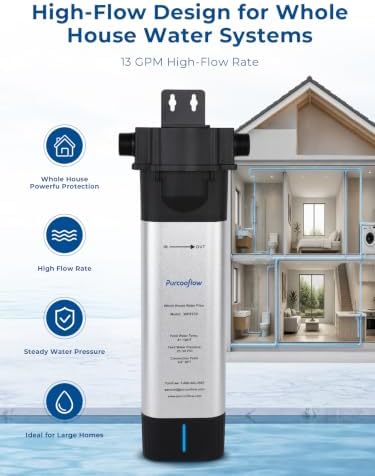 Whole House LED UV Water Filter System 12 GPM - Image 5