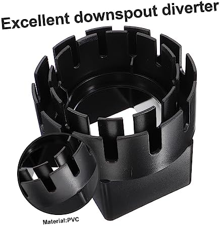 3pcs Rain Barrel Downspout Diverter Kit Gutter Water Diverter Rain Catchment Barrel - Image 7
