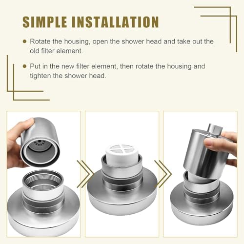 Replacement Cartridges Compatible with Jolie Shower Head Filter - Image 4