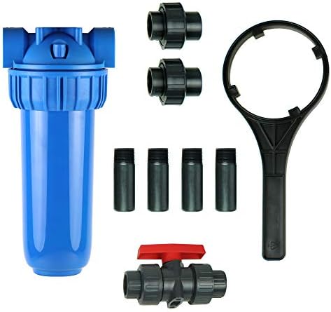 Aquasana Rhino Whole House Water Filter System Installation Kit with 3/4" Fittings and 10" Pre-Filter by Aquasana