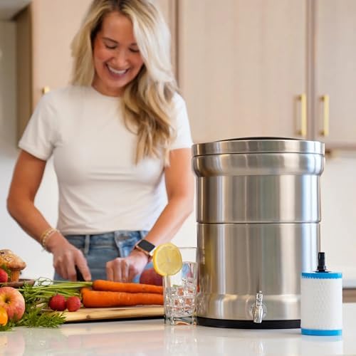 Patriot Pure Ultimate Countertop Water Filter System | NSF Certified 42, 53 & 401 | Removes 99.9% Lead, Arsenic & 200+ Contaminants | Gravity-Fed, No Plumbing | 2.25 Gal - Image 6