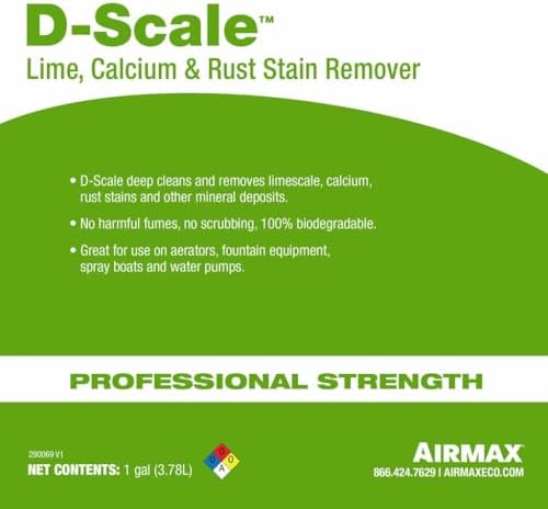 Airmax D-Scale Fountain & Aeration Cleaner, 32 ounce Sprayer, Case of 8 - Image 2