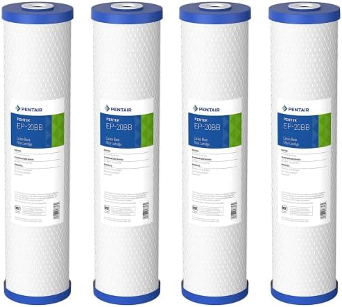 Pentair Pentek EP-20BB Big Blue Carbon Block Water Filter, 5 Micron by PENTAIRPENTEK