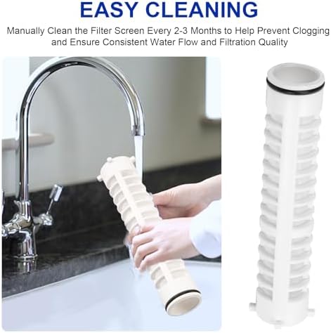 1-1/2" 500 Mesh Spin Down Filter Screen for Rusco Vu-Flow Filtration System - Image 6