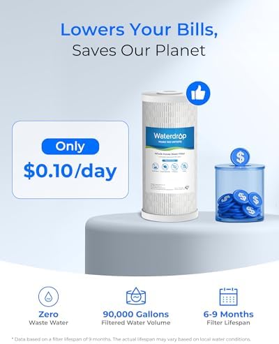 Waterdrop WF10PB Whole House Water Filter for WHF21-PBH, WHF21-PBL - Image 5