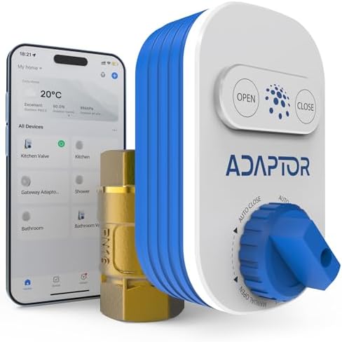 Zigbee Smart Water Shutoff Valve 3/4" by ADAPTOR