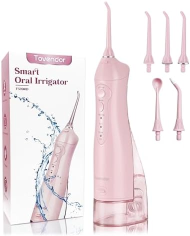 TOVENDOR Electric Water Dental Flosser Teeth Pick, Cordless Oral Irrigator by Tovendor