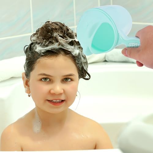2pcs Cartoon Bear Baby Shampoo Rinse Cup with Comfortable Grip - Image 6