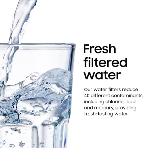 Samsung HAF-CIN-2P/EXP Genuine Refrigerator Water Filter, Reduces 99% of Harmful Contaminants for Clean, Clear Drinking Water, 6-Month Life, Easy Install, Pack of 2 - Image 2