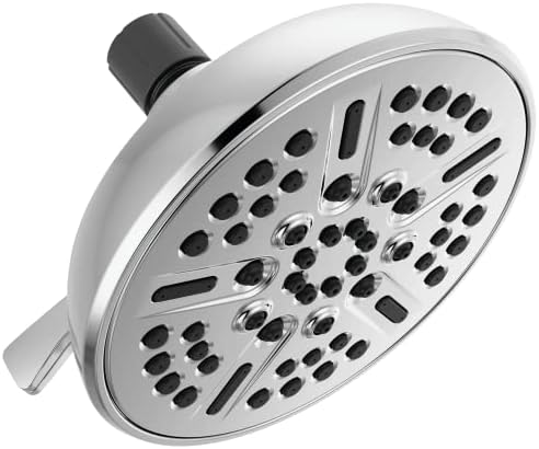 Delta Faucet 8-Spray Touch-Clean Chrome Shower Head, Delta Shower Heads, Showerhead, Shower Head Chrome, 1.75 GPM Water Flow, Chrome 75898C by Unknown